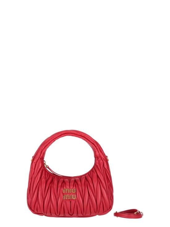 MIU MIU Women Messenger Bags 5BC125VOOYAN88 F0011 ROSSO