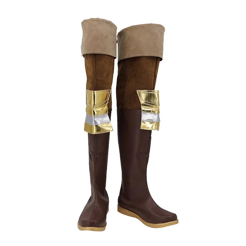 コスプレ靴ラムザレクセンテールブーツ下駄シューズ長靴コスプレクリスマスハロウィン