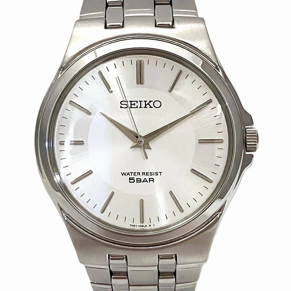 セイコー スピリット 7N01-0DM0 クォーツ 時計 腕時計 メンズ 【中古】 7,111円