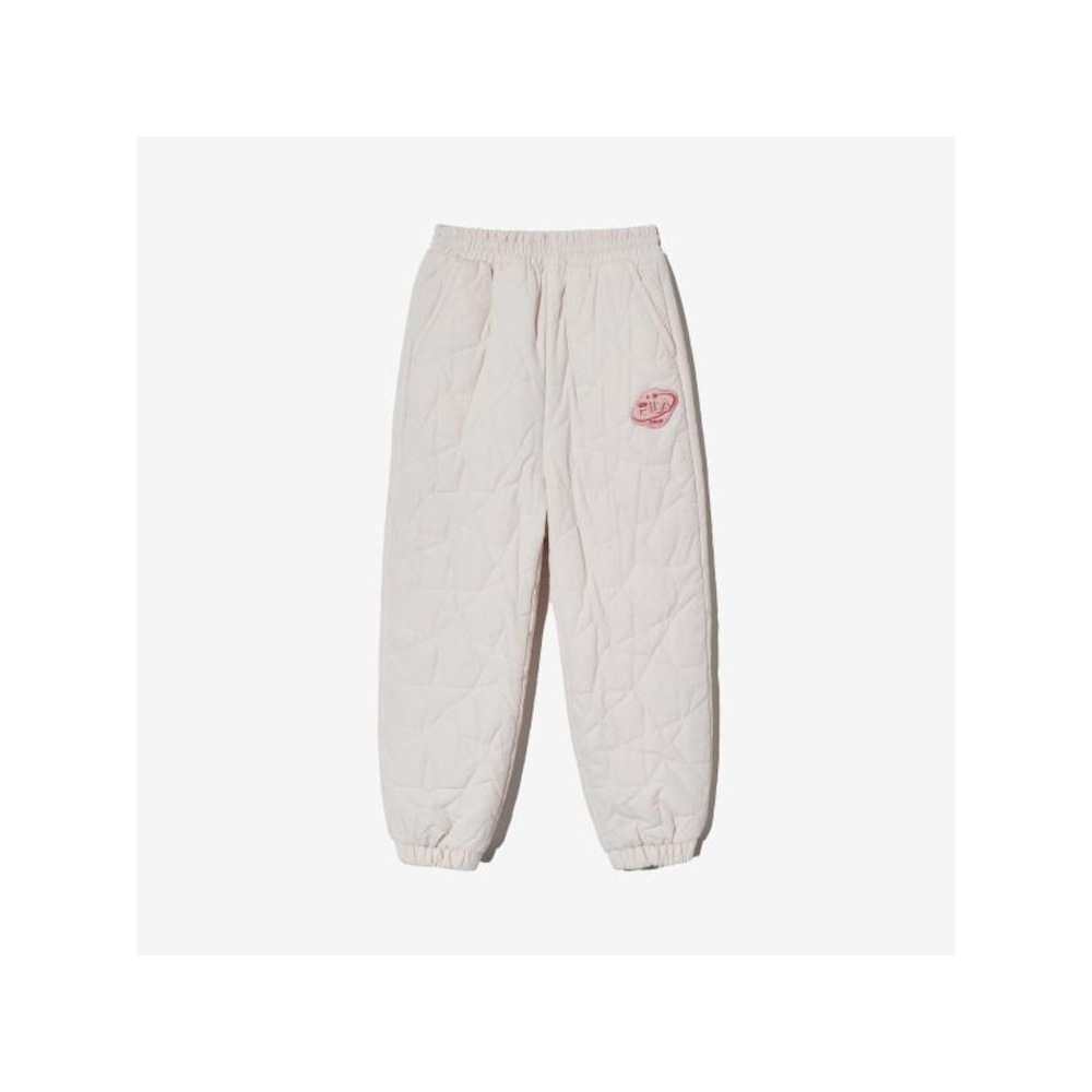 [FILA KIDS] TOD Stella キルトパンツ (FK2WPG4501X_PEL) Q0ZFK2WPG4501XPEL