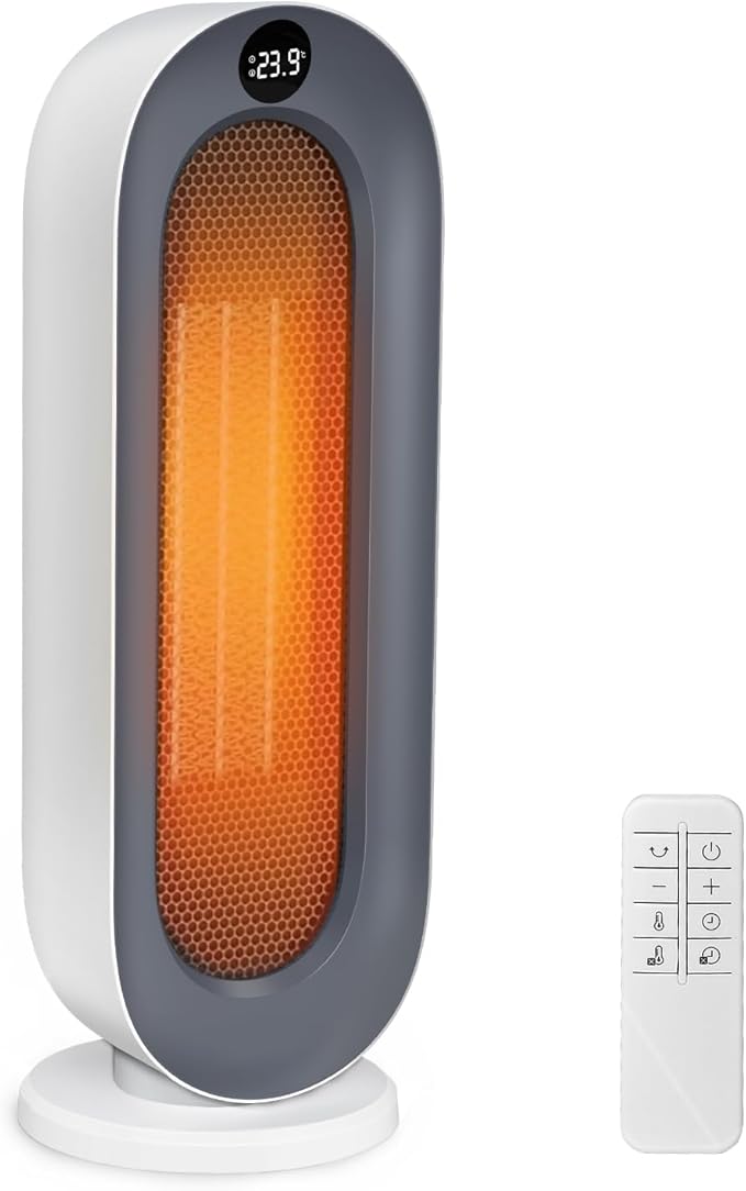 ECO知能恒温 節電対策】 セラミックファンヒーター 暖房器具 省エネ 電気 ファンヒーター 首振り 3段階温度調整 800W/1200W 切り忘れ防止 二重過熱保護 転倒OFF タイマー機能 リモコ
