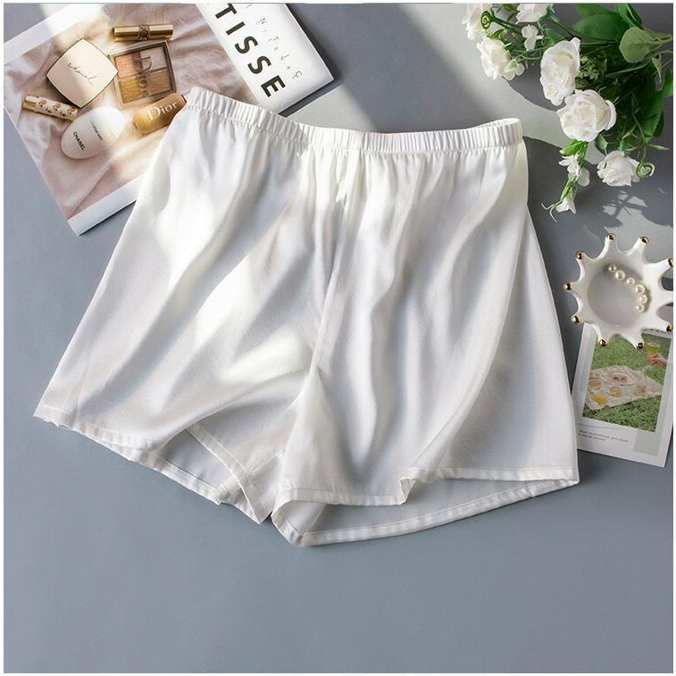 シルク インナーパンツ タップパンツ 見せパン 透け防止 ペチパンツ ペチコート レディース スパッツ ショーツ ストレッチ 透けない インナー ショートパンツ