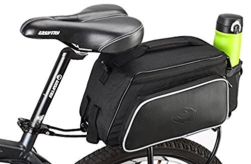 Waterproof 10L Cycling Bicycle Bike 通信販売 Rear Rack 日本未発売 Travel Bag Leather Outdoor Seat Pouch Panniers