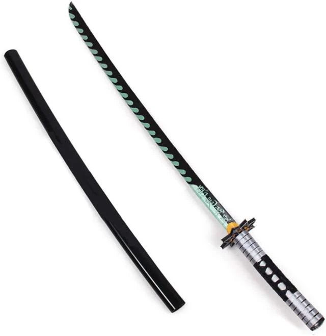 【新品開催 】不死川 実弥 しなずがわ さねみ 鬼殺隊 きさつたい 鞘付き コスプレ道具模造刀 美術刀 日輪刀 コスプレ用 クリスマス プレゼント 28,071円