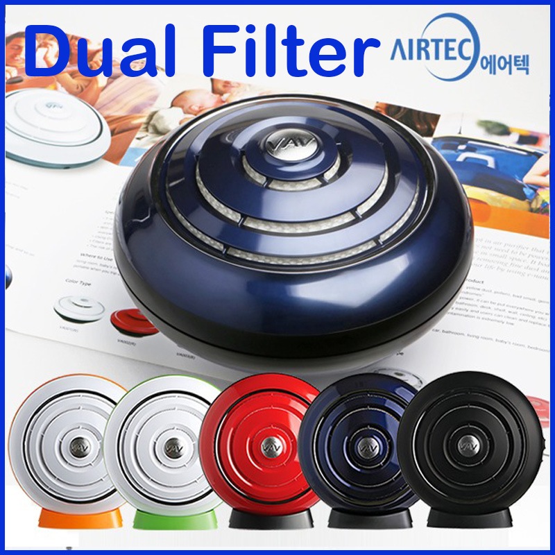 [エアテックコリア]本物エアーテックVAVミニ空気清浄機（デュアルナノフィルター付） 6,157円