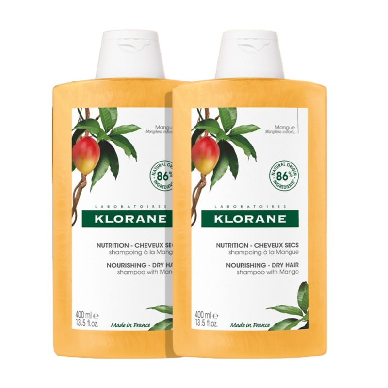 [クロラン]マンゴーバターシャンプー400ml（損傷＆乾燥髪）1+1
