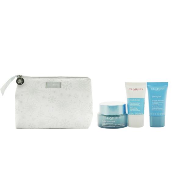 ハイドレーションコレクション イドラエッセンシャル シルキークリーム 50ml + フレッシュスクラブ 15ml + SOSイドラマスク 15ml + ポーチ 3点セット