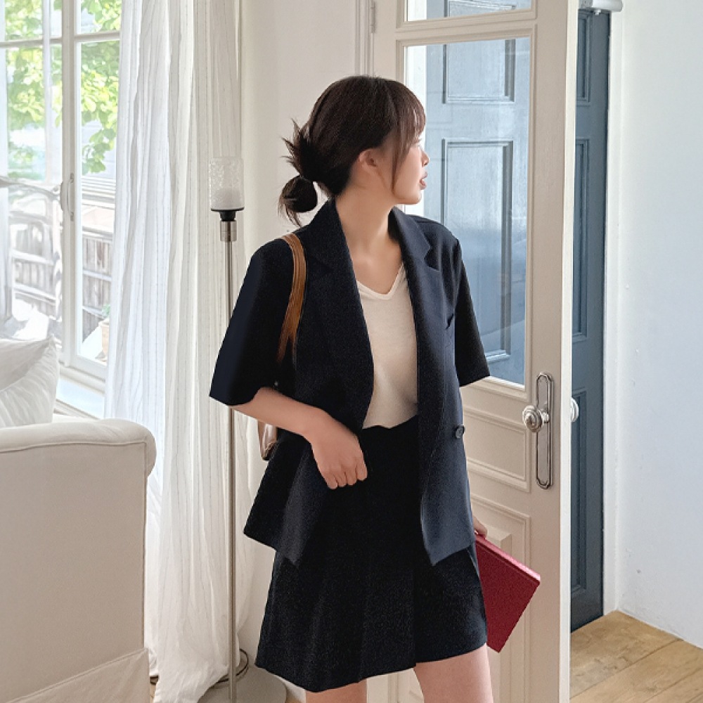 【イヴェレット・バイ・ジェイスタイル】イーブレットの新しくてベーシックなダブルジャケット JSTYLE