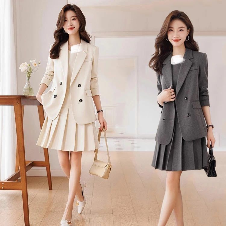 ワンピーススーツ オフィス スーツ フォーマル 大人 スーツ スーツ 入学式 点 ビジネス スーツ 通勤 海外通販 スーツ フォーマル 大人 スーツ 母親 面接 仕事でもフォーマルでも活躍 卒業式 ジ 7,954円