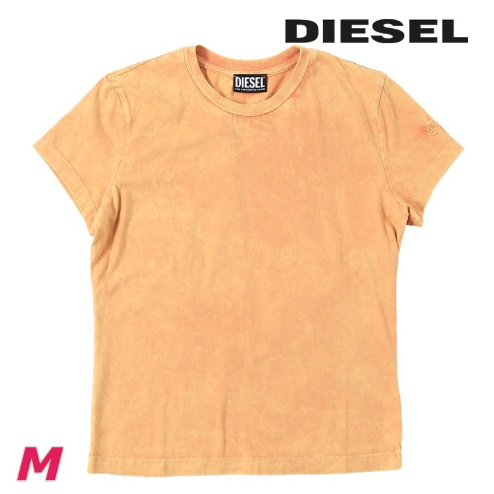 半袖Tシャツ カットソー レディース T-SLI ムラ染め加工 ヴィンテージ感 die-l-t-f4-6a3