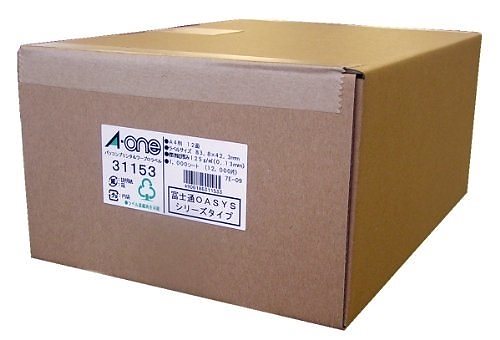 パソコンラベル富士通12面 31153 00060895