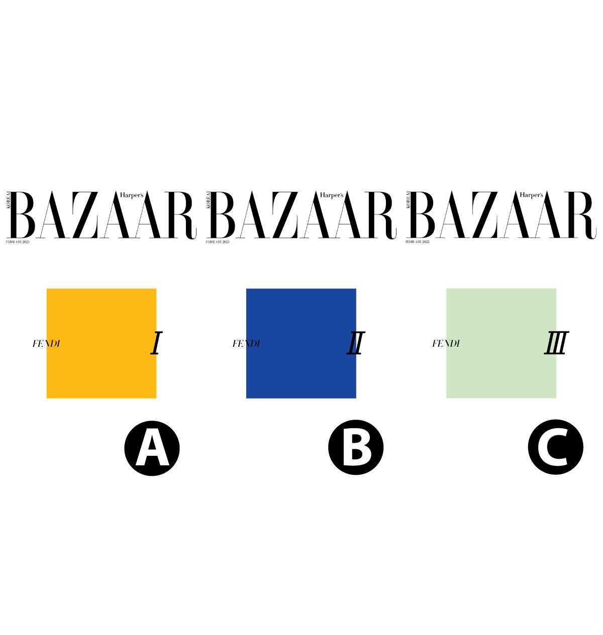 【3種セット】【和訳付】2025年 2月号 BAZAAR KOREA 画報 インタビュー 韓国 雑誌 マガジン MAGAZINE【安心国内発送】