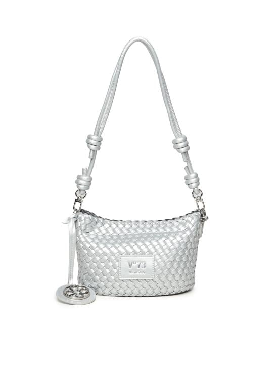 V73 Women Shoulder Bags 73BS8VU07 KORNELIAARGENTO Silver