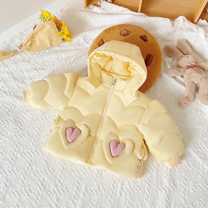 子供用ダウンジャケット冬の新しいダウンジャケット新国標90白アヒル毛の子供用フードコート