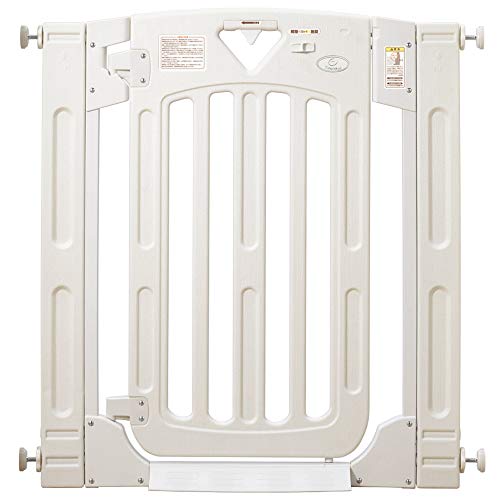 日本育児 ベビーゲート/ペットゲート スマートゲイトII ミルキー 6ヶ月 24ヶ月頃対象 開閉式ベビーゲート