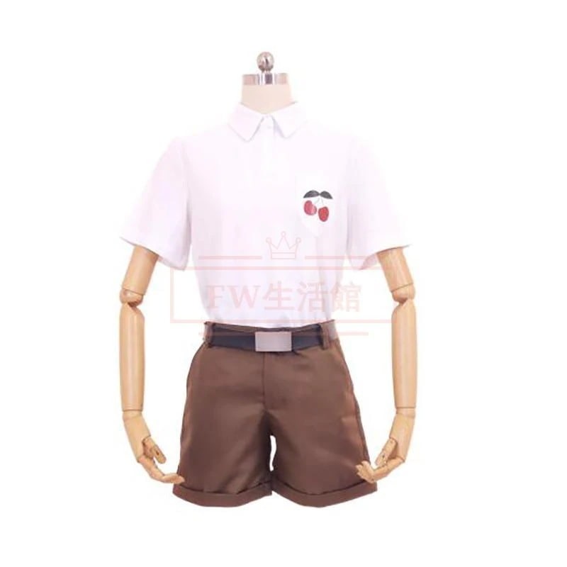 ジョジョの奇妙な冒険 Kakyoin Tenmei 幼年コスプレ 衣装 コスチューム cosplay 演出服 アニメ ゲーム ハロウィン cosplay 変装