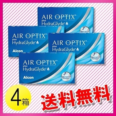 エアオプティクス プラス ハイドラグライド 6枚入4箱 / メール便 6,943円