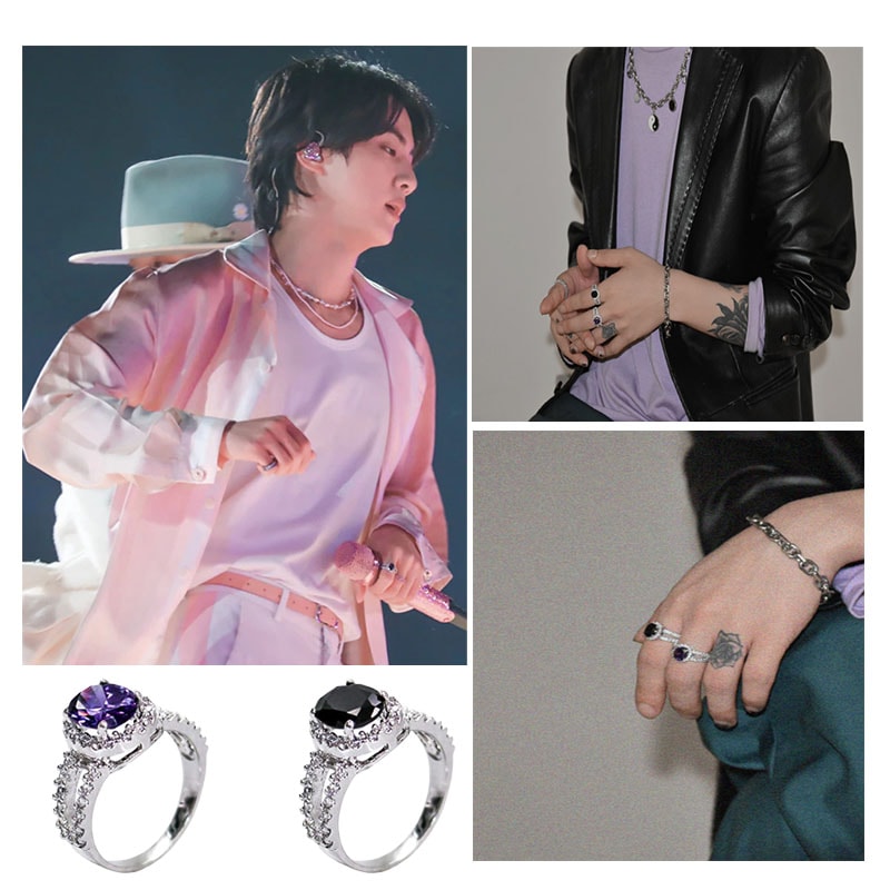 BTS JIN 着用 GOTHIC CUBIC RING ゴシック キュービック リング指輪