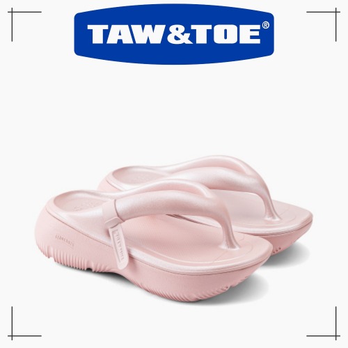 TAW&TOE 正規品 Zerovity Plumpy (Metal Pink) ビーチサンダル 男女兼用
