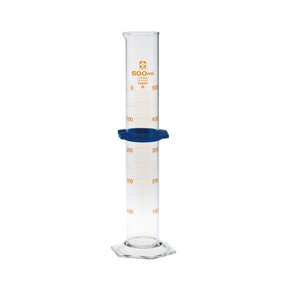 メスシリンダー カスタムA 500mL (026500-500)