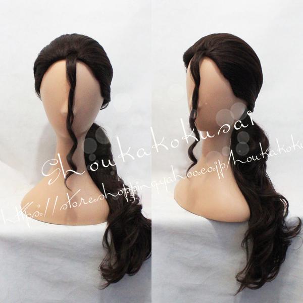 コスプレウィッグ ブリーチ BLEACH 風 八番隊隊長京楽春水 きょうらくしゅんすい かつら WIG 耐熱 cosplay ハロウィン仮装 変装 コスチューム
