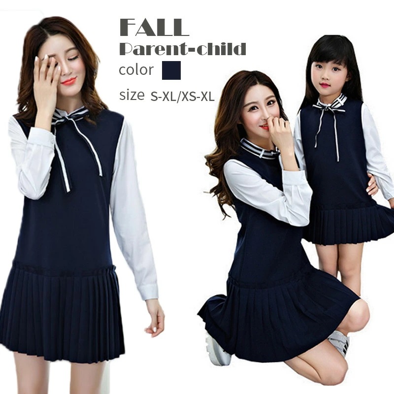 【2枚購入で1oo円OFF】親子お揃い ワンピース レディース 女子 親子ワンピ ママ 子供服 KIDS 子供服　親子ペア キッズ 親子 子ども服 親子ワンピ ママワンピース 女子ワンピース 親子服