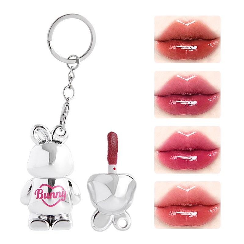 赤い唇モチーフのストラップ Yolande】ネックレス ビッグ チャーム リップ 唇 キラキラ ストリート