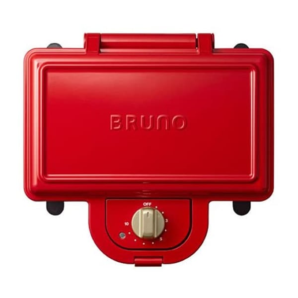 BRUNO ブルーノ ホットサンドメーカー ダブル BOE044-RD レッド イデアインターナショナル
