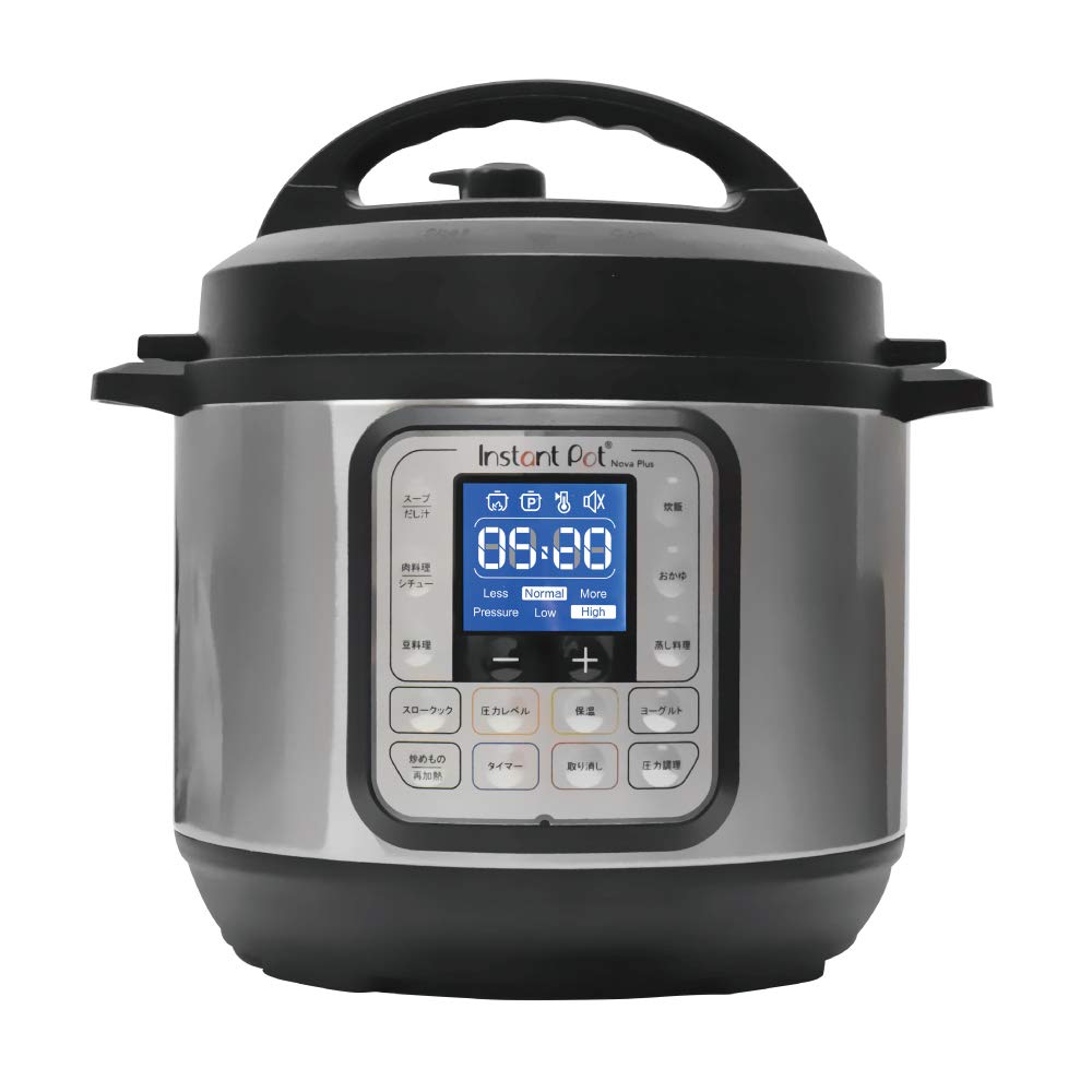 【国内正規輸入品】マルチ電気圧力鍋 Instant Pot(インスタントポット) 1台7役 Nova Plus Mini 3.0L ブラック ISP1003 10,509円