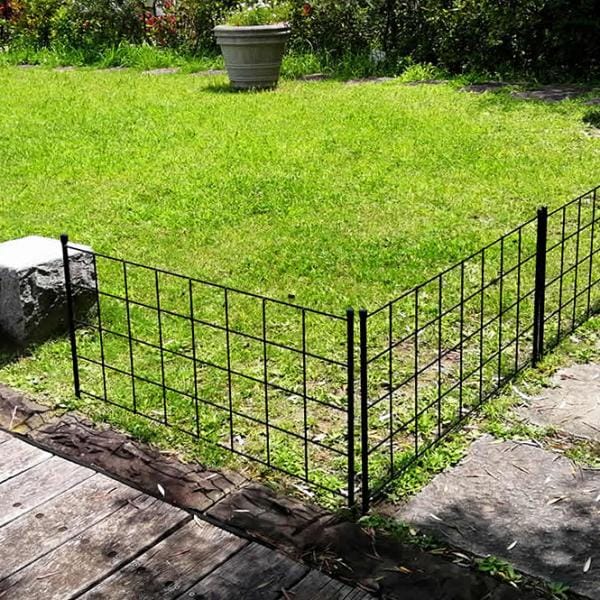 アイアンフェンス フェンス 指すだけ 仕切り シンプル ガーデニング 庭 園芸 おしゃれ 装飾 エクステリア 玄関 土中 埋め込み 差し込み
