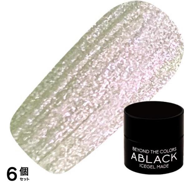 ICEGEL(アイスジェル) A BLACK ジェムストーンジェル オーロラ 1320 エンジェルピンク 3g 6個セット