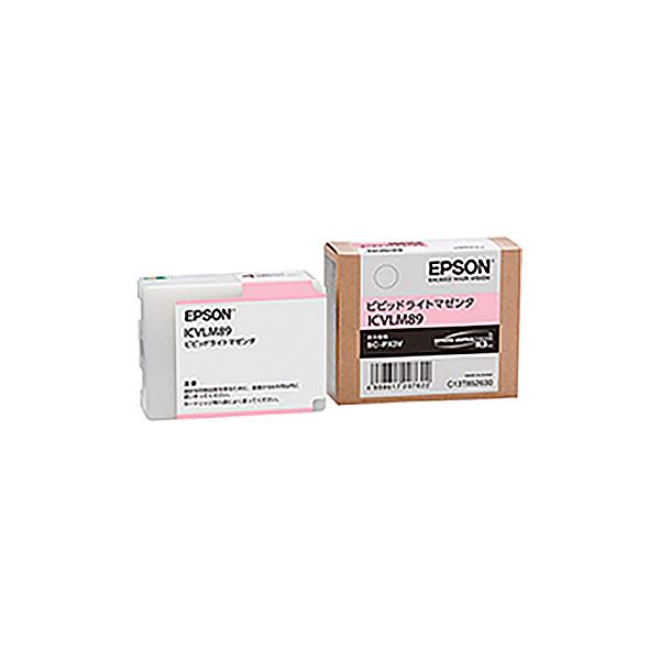(業務用3セット) (純正品) EPSON エプソン インクカートリッジ (ICVLM89 ビビッドライトマゼンタ)