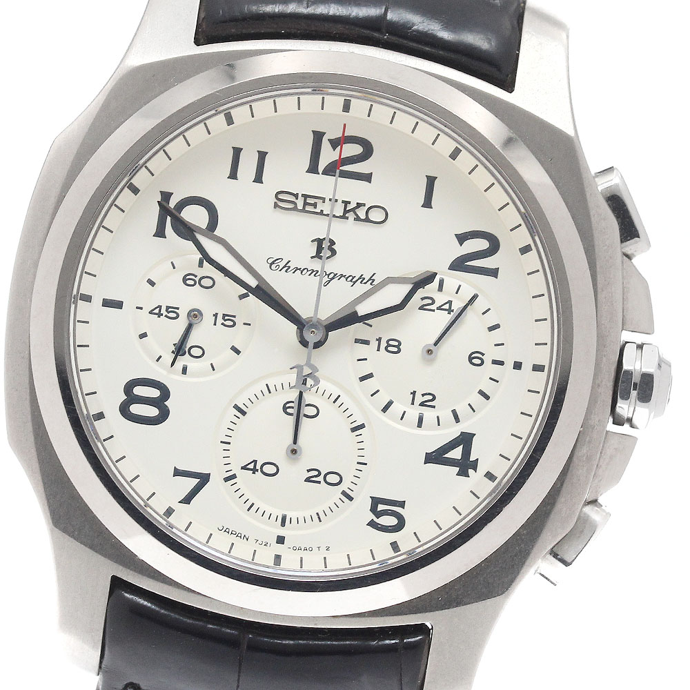 セイコー SEIKO SAGJ003/7J21-0AA0 ブライツ クロノグラフ スモールセコンド クォーツ メンズ _945449【中古】