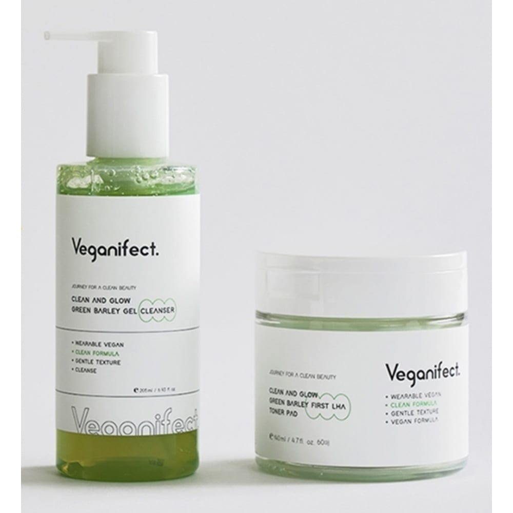 ジーンズLHAジェルクレンジングジェルフォーム205ml +ジーンズLHAトナーパッド1セット