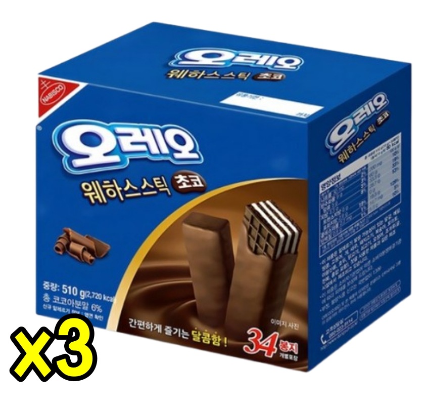 オレオ ウエハース スティック チョコ 510gX3個