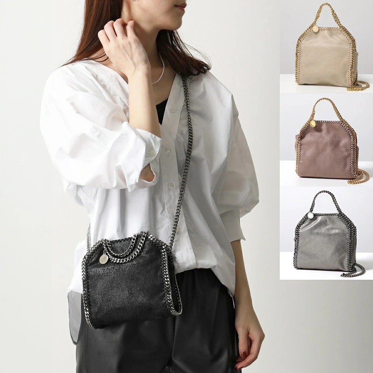 STELLA McCARTNEY ステラマッカートニー ショルダーバッグ 391698 W9132 W9355 WP0086 WP0301 WP0609 FALABELA TINY ファラベラ タイニ