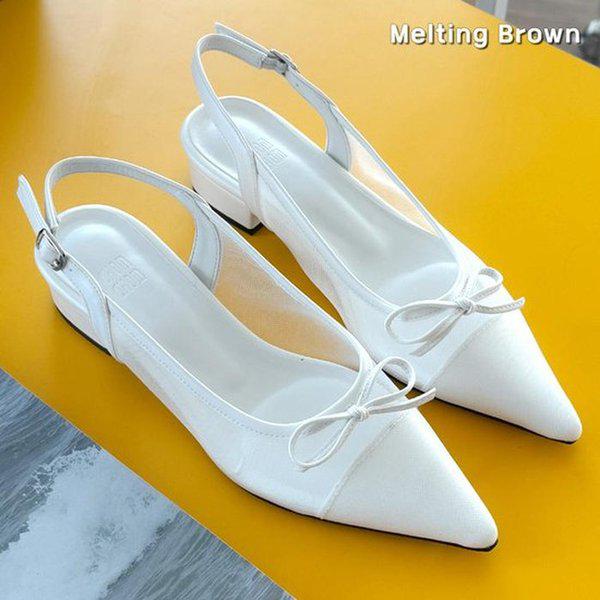 女性用夏シースルー スリングバック サンダル PC07