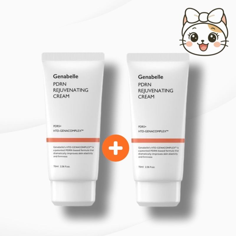 [正規品]【1+1】【韓国クリニック取扱品】 PDRNリジュビネイティングクリーム 70ml さらっと仕上がる 朝クリーム 機能性クリーム 鎮静ケア 低刺激 美肌サポート 韓国ドクターズコスメ