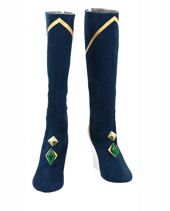 コスプレ靴 申鶴 しんかく ブーツ コスプレ 演出服 アニメ 祭り ハロウィン クリスマス 学園祭 文化祭 仮装