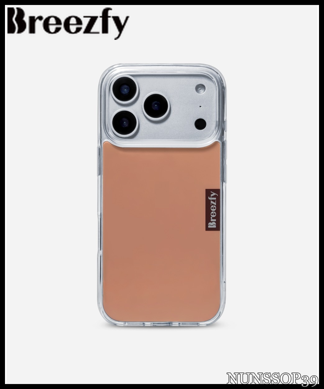 Breezfy MOCHA MOUSSE - Clear Frame