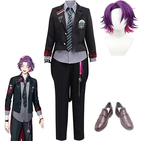 バーチャル YouTuber VTuber にじさんじ 渡会雲雀 わたらいひばり スーツ ウィッグ靴追加可 コスプレ衣装 新衣装 コスプレ 衣装 ウィッグ 靴 ハロウィン 仮装 ステージ服 変装