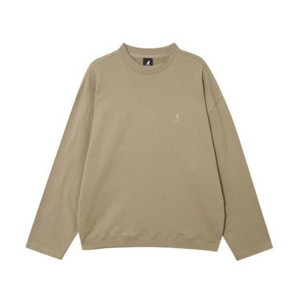 長袖Tシャツ CQK KRFC-RT18000BE シェードマイクロベロア スウェットシャツ 1800 ベージュ