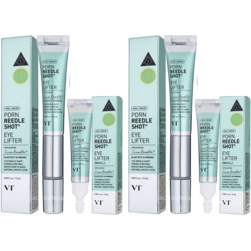 PDRN リードルショット アイリフター (本品15ml 2個＋リフィル 15ml 2個)