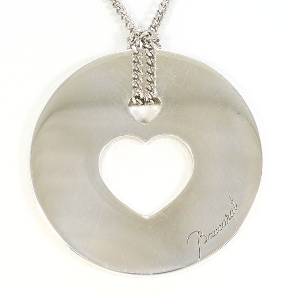 バカラ シルバー ネックレス 総重量約10.6g 約46cm ジュエリー 中古