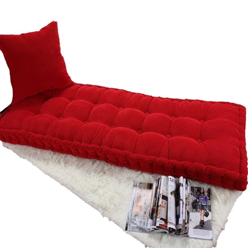 メガ割 低反発 ごろ寝座布団 長座布団 ごろ寝マット 厚め ふわふわ 折りたたみ ロング クッション マルチマットレス ごろ寝敷き布団 お昼寝マット 昼休み用 長座椅子