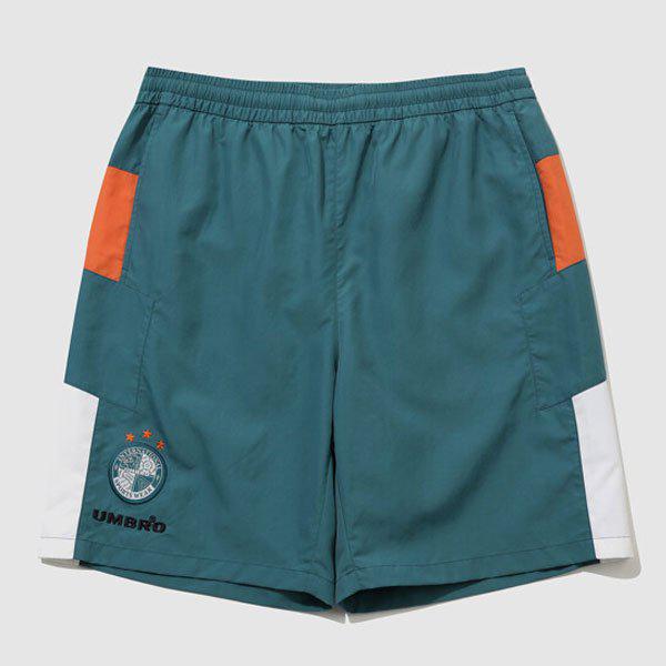 HBL OGカラーブロック5部丈パンツ UR221CHP56 SHADOW GREEN