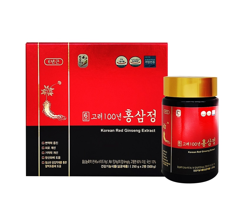 Hansamsu 6years Goryeo Korean Red Ginseng 500g免疫力を強化するヘルスケアを抽出する