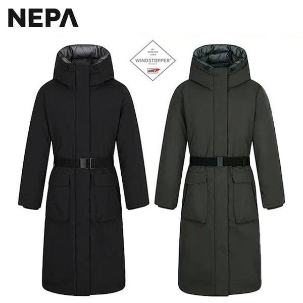 冬の女性アルテベルスグースロングダウンジャケット-7J82079_HDD