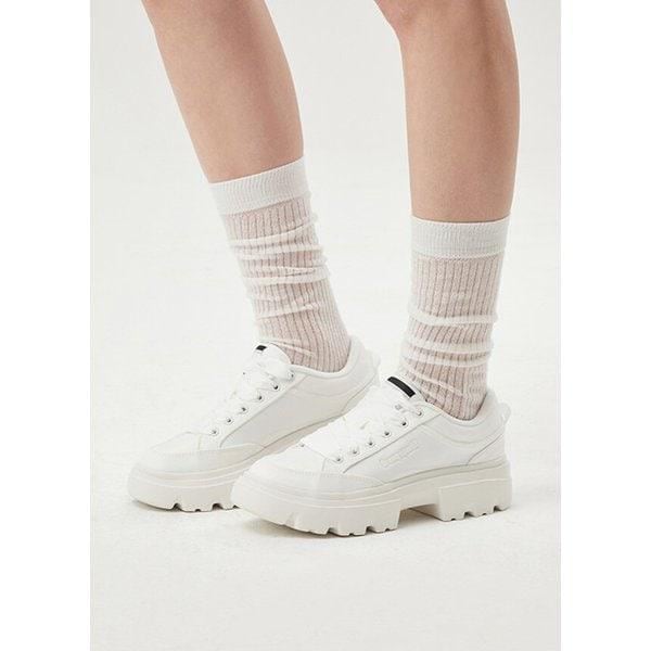 [在庫処分][60% OFF] ラギッドカップソール WHT / QP122LCU21