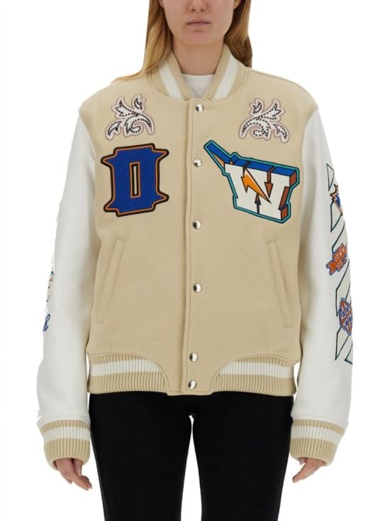 OFF WHITE Women Jackets OWEK006 S24FAB0010301 Neutrals